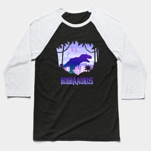 Bubbasaurus T-Rex Bubba Saurus Matching Dinosaur Baseball T-Shirt